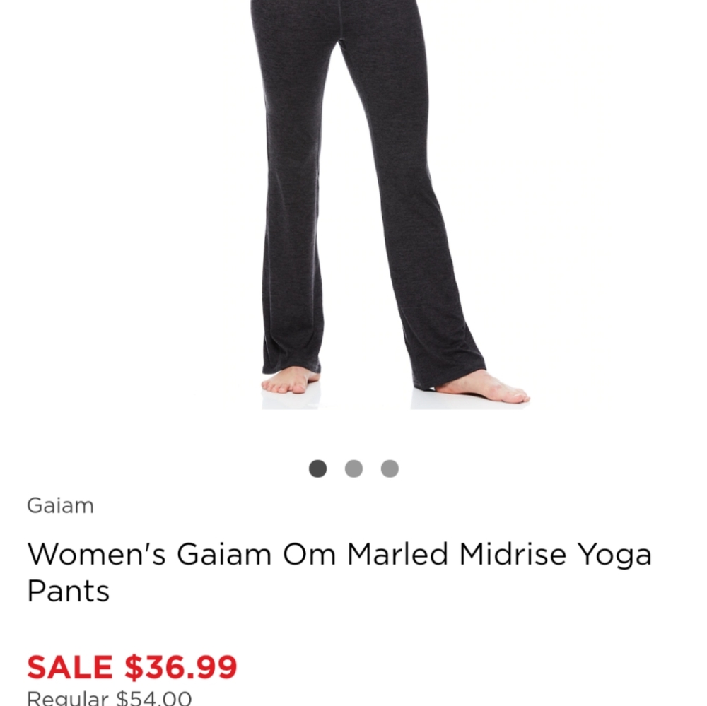 Yoga pants NWT! **BOGO!!** Gaiam brand